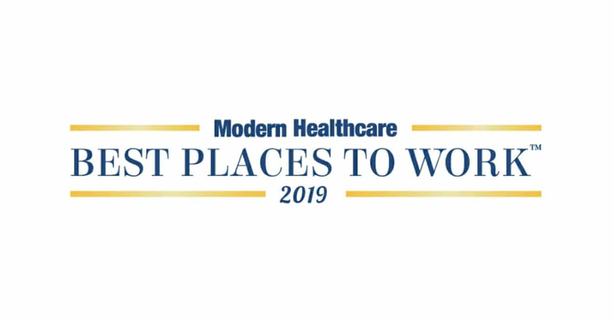 2019 Best Places to Work in Healthcare Award IVX Health