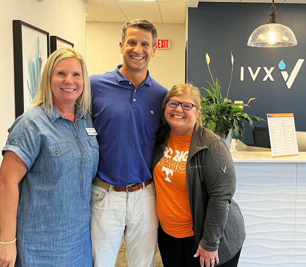 Some members of the IVX Knoxville team