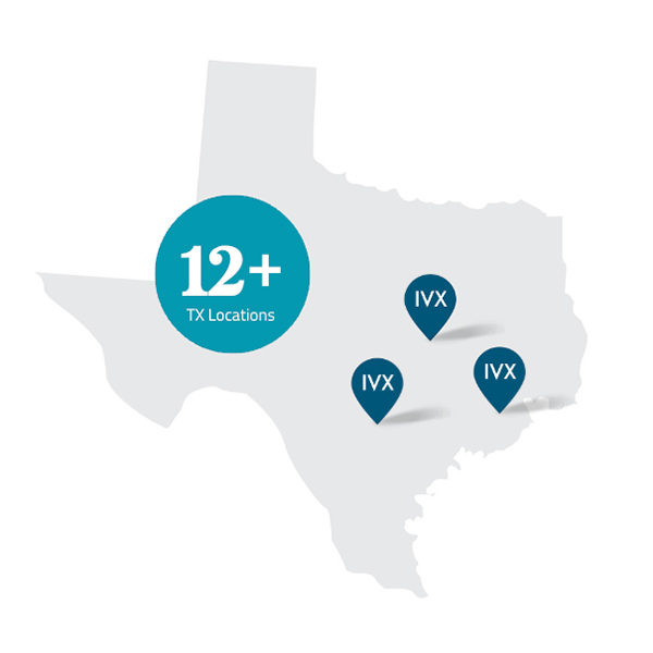 Texas has 12 IVX Health clinics