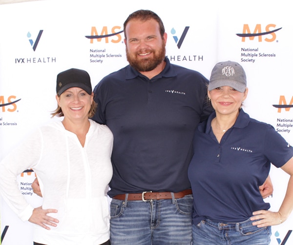IVX Health staff at a community event
